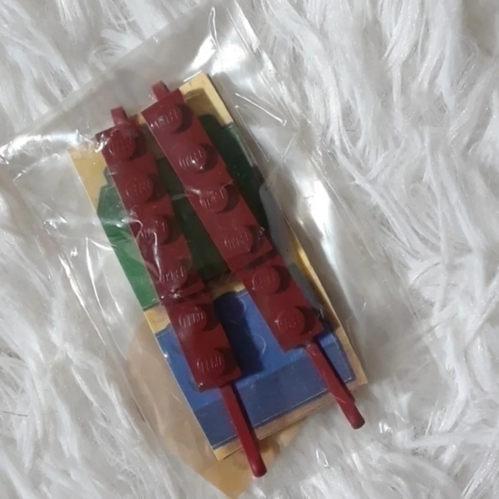 ☄Lego Wall & Mini Stacked Bricks Hair Pin Set